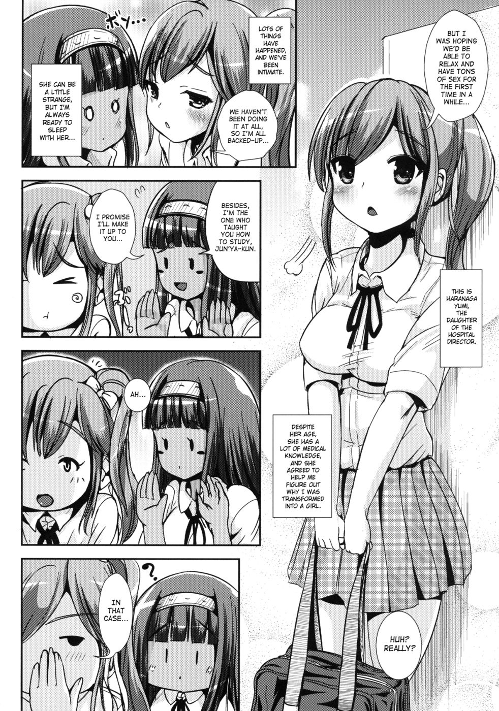 Hentai Manga Comic-Asa Onna Ore to Futanarikko Ojousama-Chapter 4-3